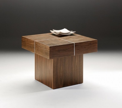 JUMP walnut lamp table