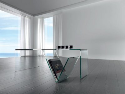 Mirius glass coffee table