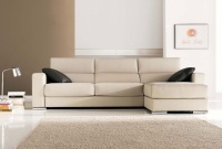 Goya leather corner sofa