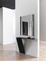 Mode console table and mirror