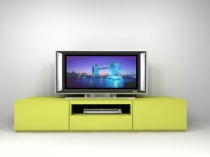 On04 Green TV stand