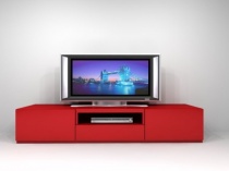 On04 Red TV stand