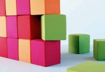 Cube pouf