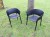 Africa Outdoor dining chairs display x4