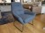 Sira modern armchair blue