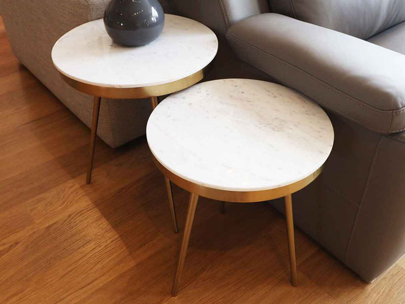 Almansa Marble Nest of tables Display