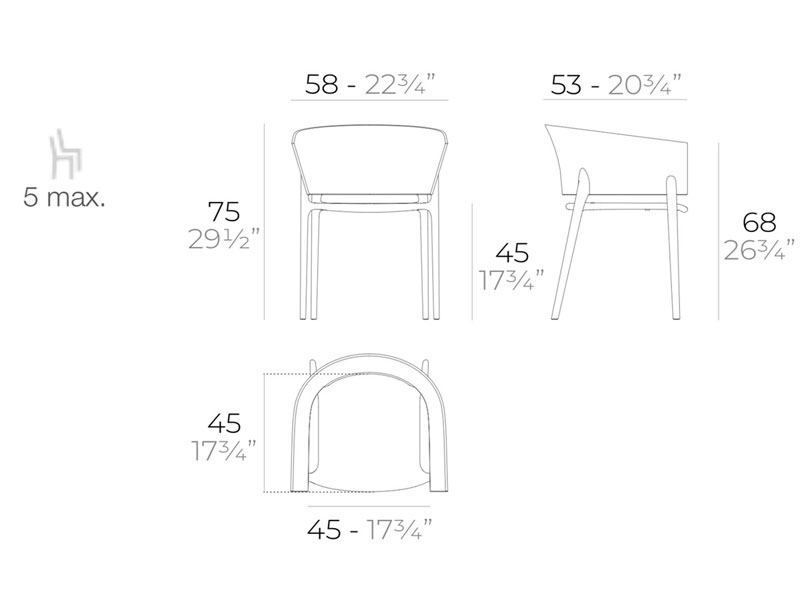 Africa Chair With Arms