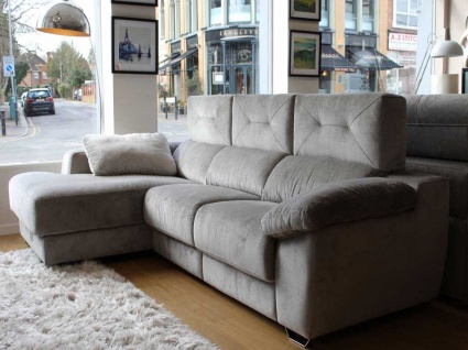 Alba Ex Display sofa with chaise