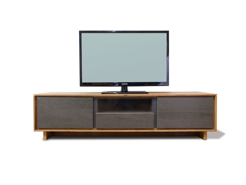 BOOK TV06 TV stand wooden frame ceramic fronts