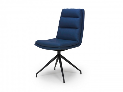 Cuomo Navy Dining Chair