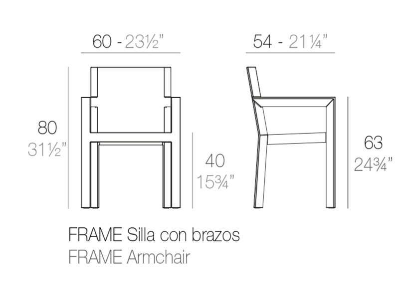Frame Armchair