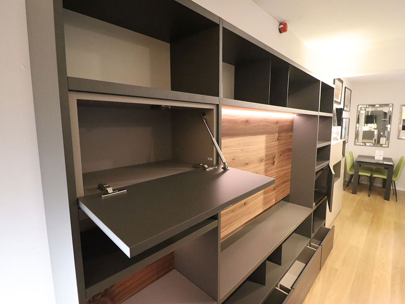 Line bookshelf combination display 270x202cm