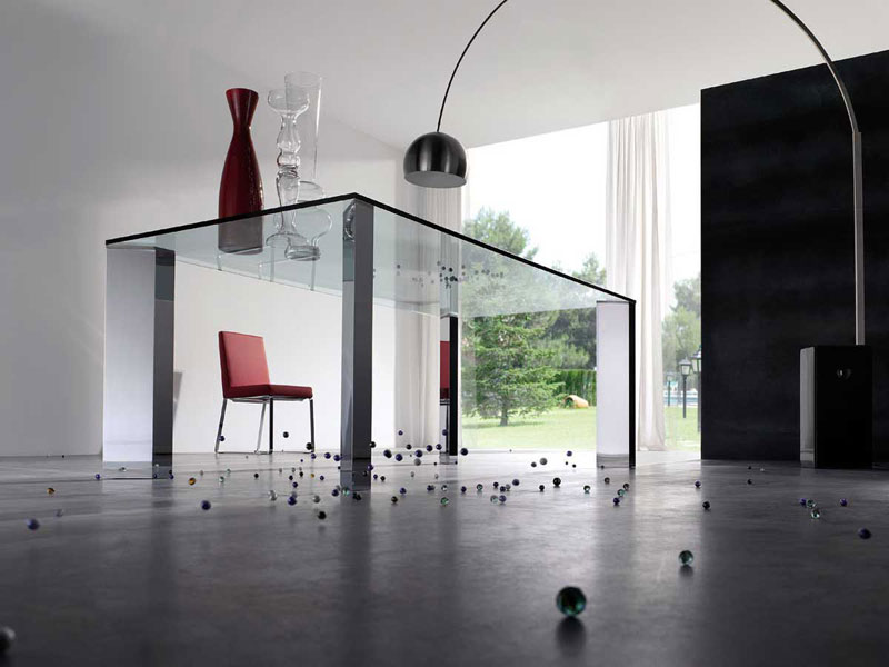 Logic rectangular dining table
