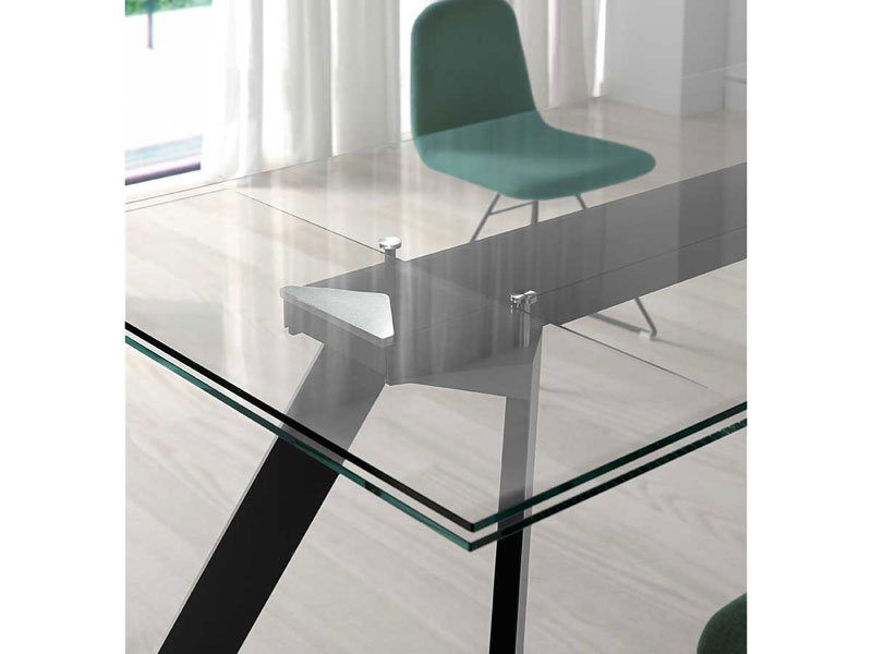Magni Glass extending table