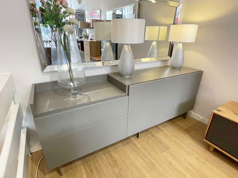 NEWON Sideboard Topo lacquer 195cm