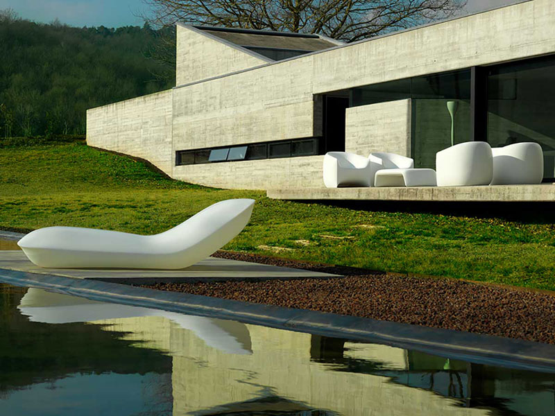 Pillow Outdoor Lounger