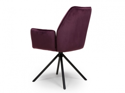 Una Mulberry Dining Chair