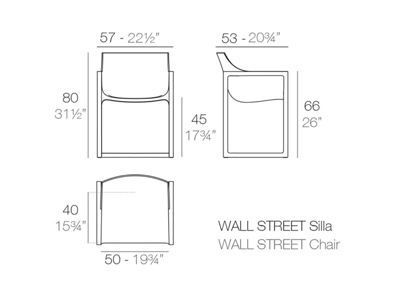 Wall Street Armchair