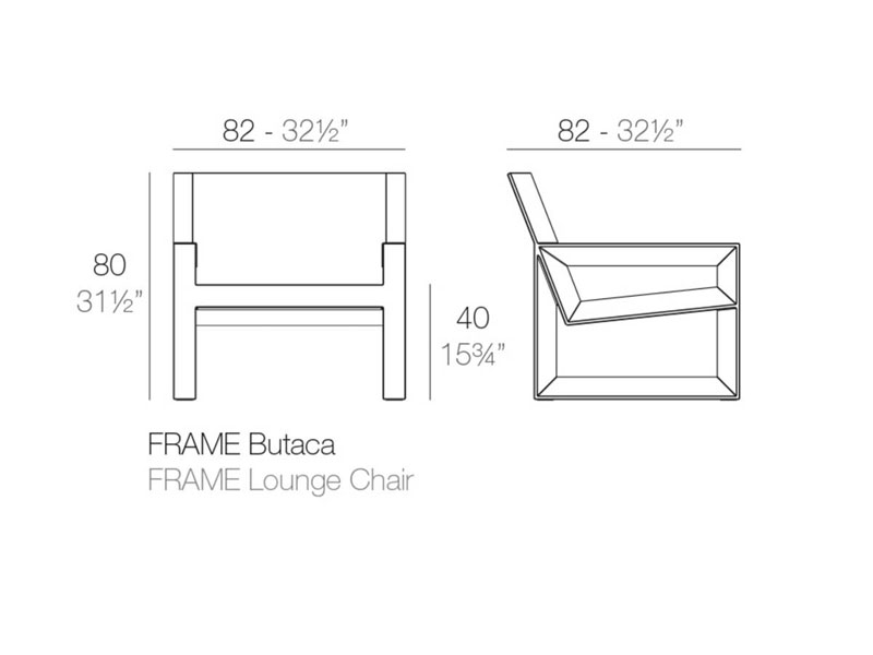 Frame Outdoor Lounge Chair