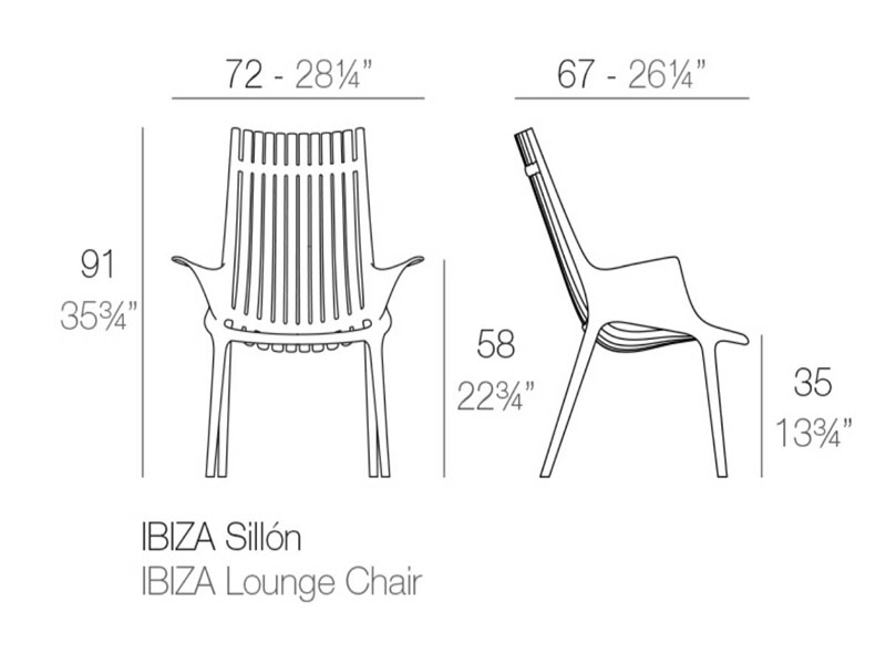 Ibiza Outdoor Lounge Chair