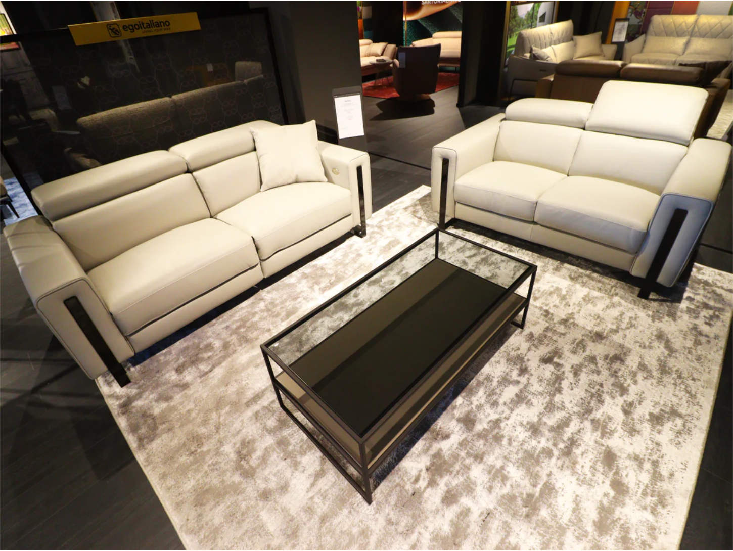 Ash ExDisplay Sofa Set