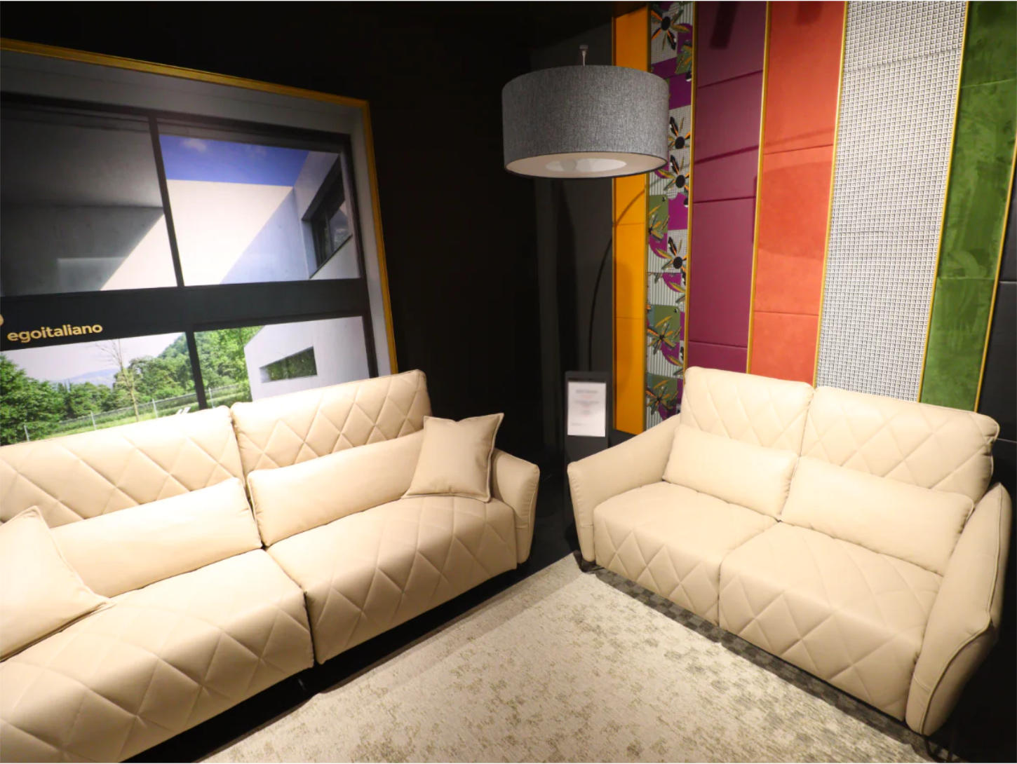 Axelle ExDisplay Sofa Set