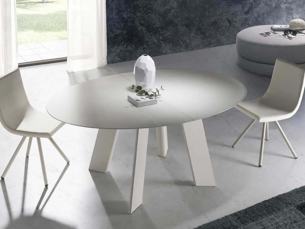 Boheme Glass Oval Dining Table