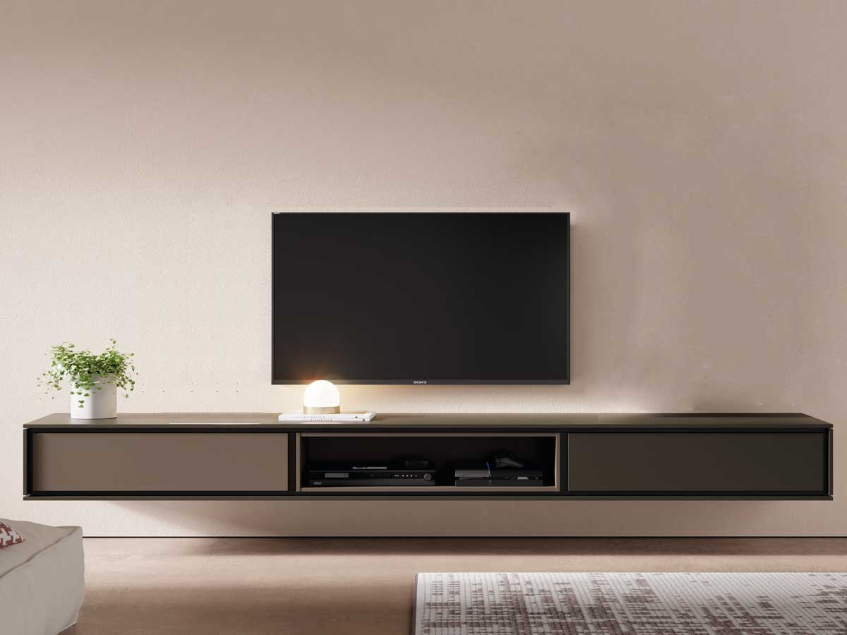 NewBOOK TV06 TV stand - wall hung 276cm