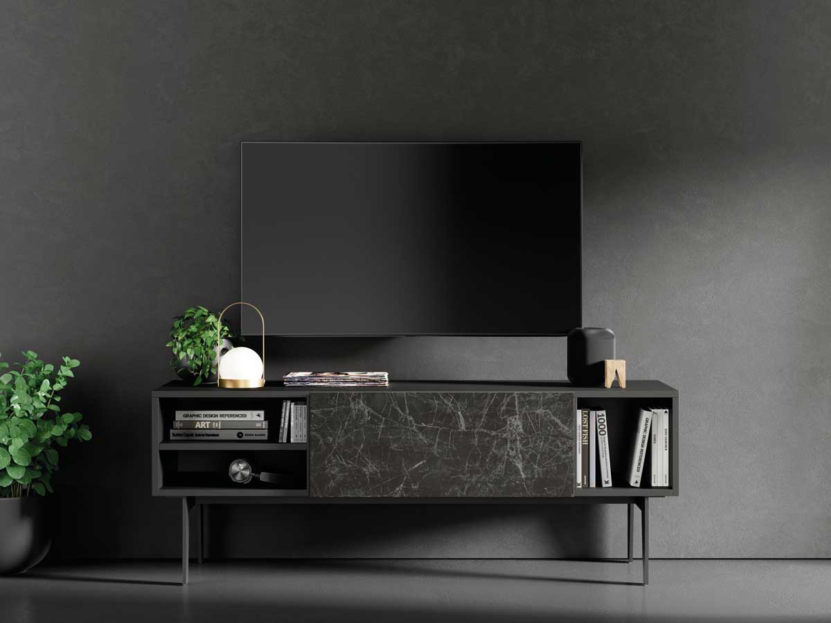 Compact 02 Modern TV Stand with Storage Unit | cadira