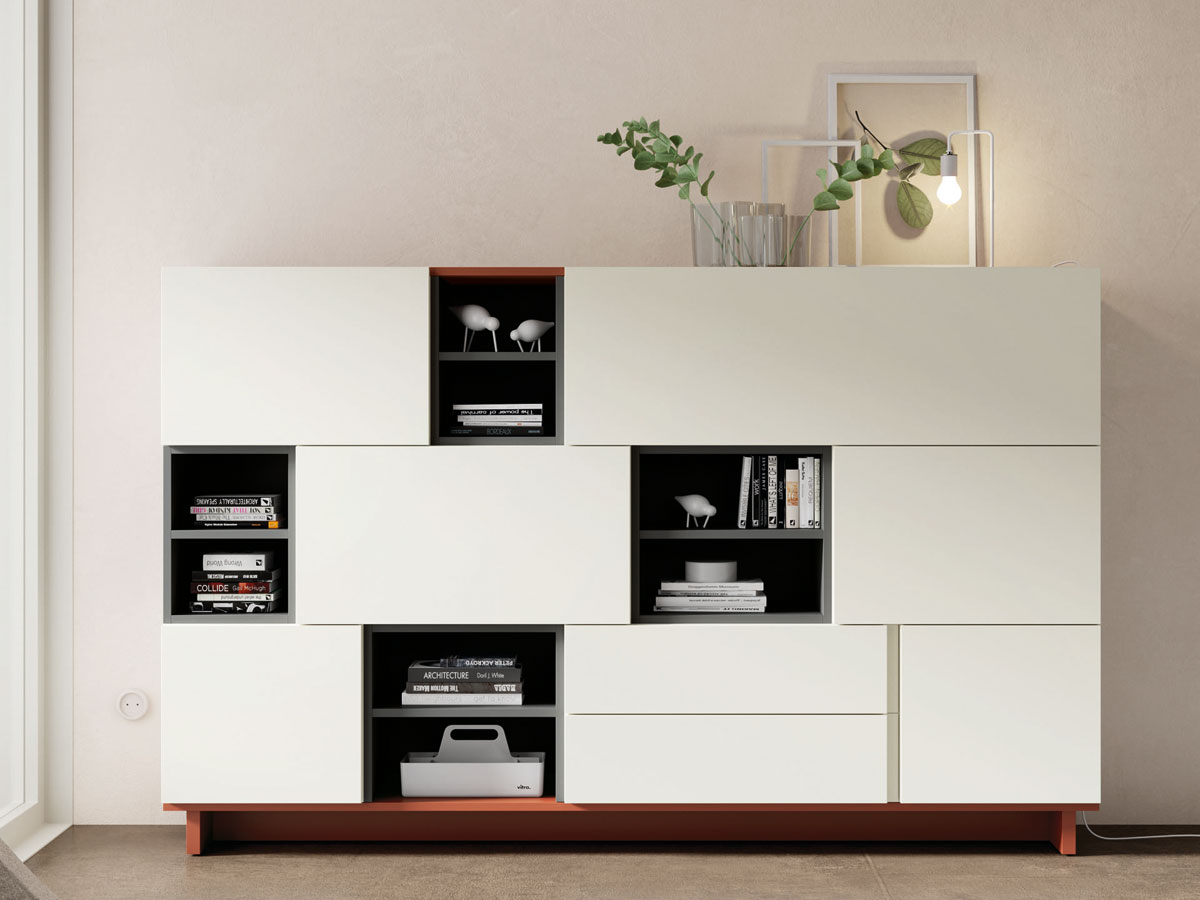 NewOn Tall Sideboard 15