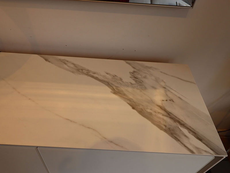 BOOK Sideboard Dekton Opera 185cm display