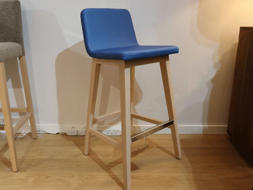 Rania barstool blue