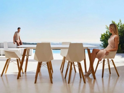 Faz Wood Lounge Table