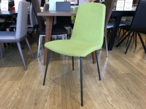 Alava dining chair in fabric display x4